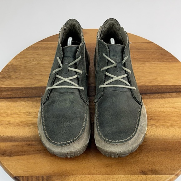 Mens Merrell Orbit Glove Brown Leather Athletic Mid Trail Sneakers Shoes Size 10 - Picture 6 of 8